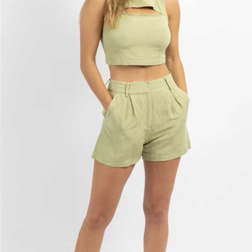 Sage Green Two-Piece Set